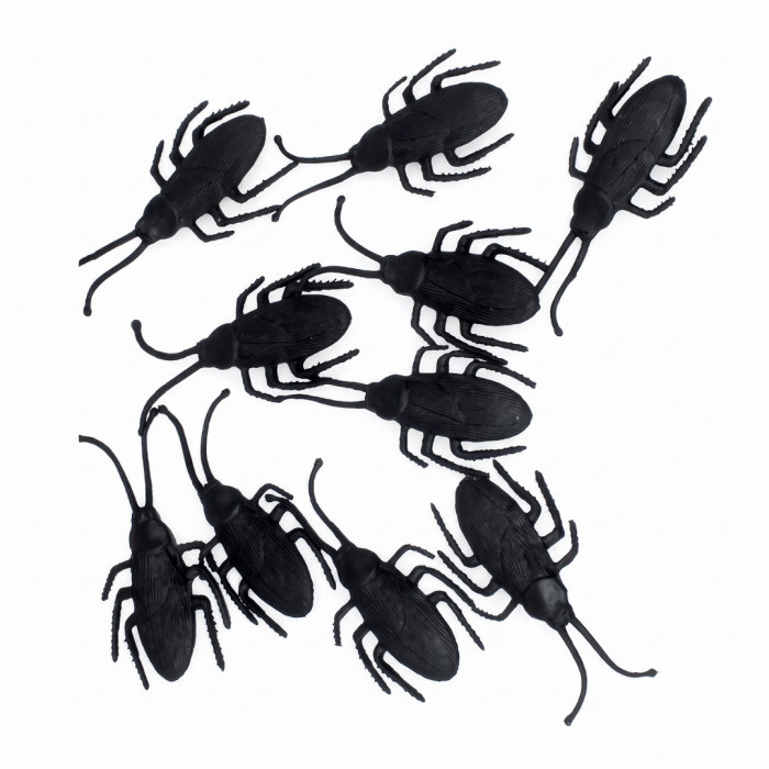 Cucarachas 10ud 7cm | Ducaval | Envíos 24/48 horas