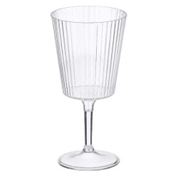 Copa rayas transparente 400ml | Ducaval | Envías 24/48 horas 