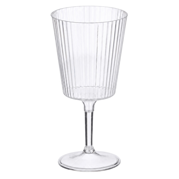 Copa rayas transparente 400ml | Ducaval | Envías 24/48 horas 