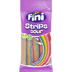 Strips sour rainbow zero gluten 12ud 75g | Ducaval | Envías 24/48 hor