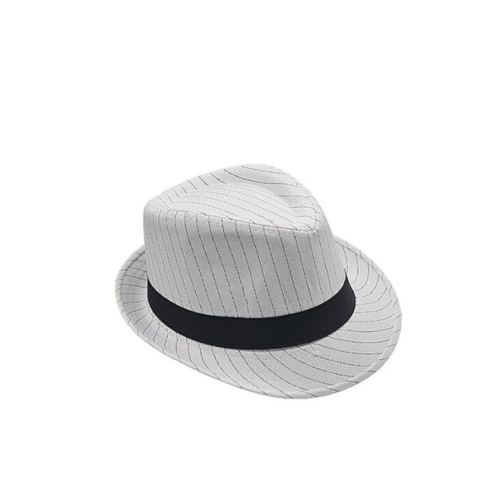 Sombrero ganster rayas blanco y negro | Ducaval | Envías 24/48 horas 