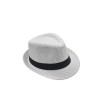 Sombrero ganster rayas blanco y negro | Ducaval | Envías 24/48 horas 