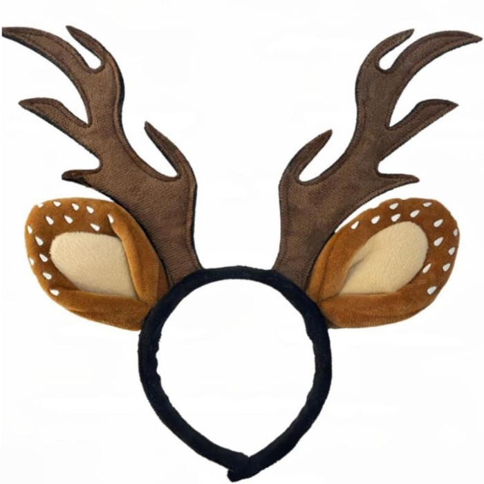 Diadema de Reno con Cuernos y Orejas para Navidad  | Ducaval | Envíos