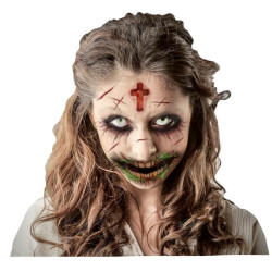 Tatuaje para la cara de zombie | Ducaval | Envías 24/48 horas 