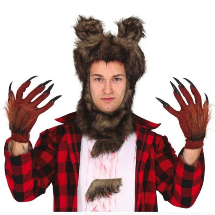 Guantes hombre lobo con garras | Ducaval | Envíos 24/48 horas