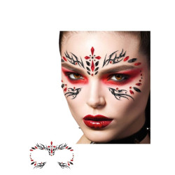 Pegatinas faciales goticas con diamantes  | Ducaval | Envías 24/48 ho