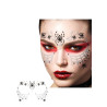 Pegatinas faciales con arañas con diamantes  | Ducaval | Envías 24/48