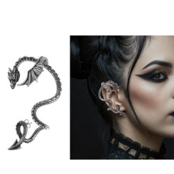 Pendiente dragon metal  | Ducaval | Envías 24/48 horas 