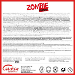 Piruleta zombie pop 200ud Cerdán | Ducaval | Envíos 24/48 horas