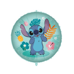  Globo foil stitch 18/46 cm con cinta y peso   | Ducaval | Envías 24/