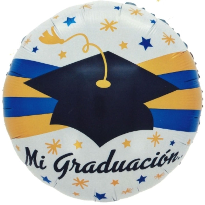 Globo foil mi graduación 45cm | Ducaval | Envías 24/48 horas 