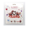 Conjunto globos foil "Te Amo"  Disfraces Ducaval