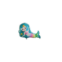  Globo foil sirena 64.2*74.5 cm| Ducaval | Envías 24/48 horas 