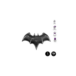 Globo foil murcélago 126cm 50" | Ducaval | Envíos 24/48 horas