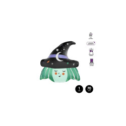 Globo foil bruja 70cm (28") | Ducaval | Envíos 24/48 horas