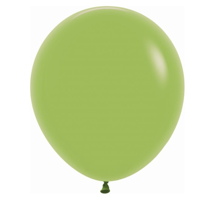Globo latex fashion verde lima 45cm 15u | Ducaval | Envíos 24/48 hora