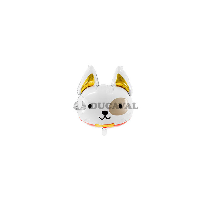 Foil perro blanco 56 x 65 cm.