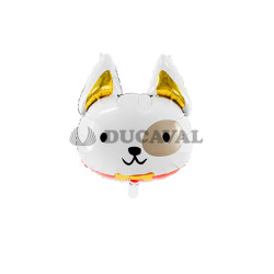 Foil perro blanco 56 x 65 cm.