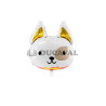 Foil perro blanco 56 x 65 cm.