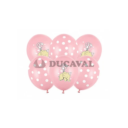 Globo Latex Elefante Rosa 30 cm | Ducaval | Envíos 24/48 horas