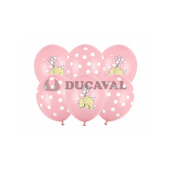 Globo Latex Elefante Rosa 30 cm | Ducaval | Envíos 24/48 horas
