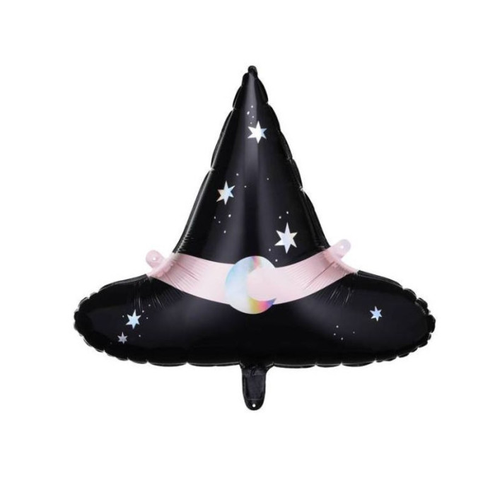 Globo foil sombrero bruja 24" 61cm | Ducaval | Envías 24/48 horas 