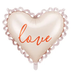 GLOBO FOIL CORAZON LOVE 50X47CM | Ducaval | Envías 24/48 horas 