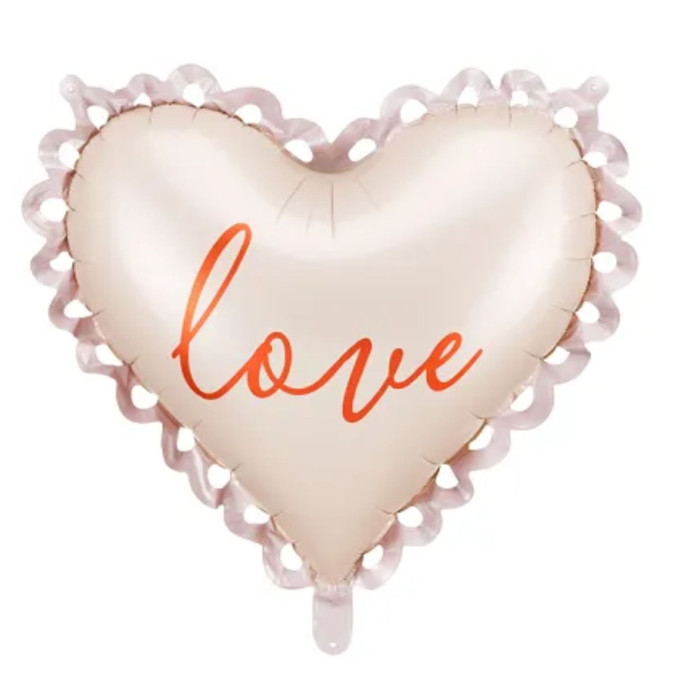 GLOBO FOIL CORAZON LOVE 50X47CM | Ducaval | Envías 24/48 horas 