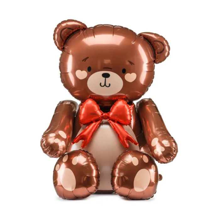 GLOBO FOIL OSO MARRON 75X84CM | Ducaval | Envías 24/48 horas 