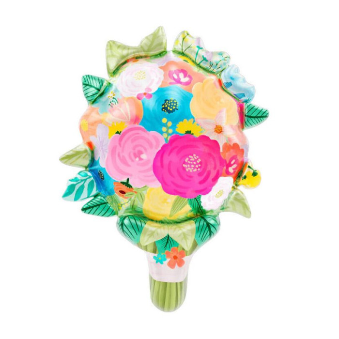 Globo foil ramo de flores 59x78 cm 29"| Ducaval | Envías 24/48 horas 