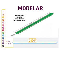 Globos modelar profesional 100 u. 155 cm.