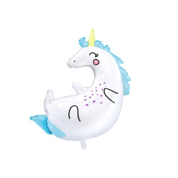 Globo foil unicornio 70x75cm