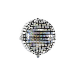 Globo foil bola disco 40cm I Ducaval I Envíos 24/48h