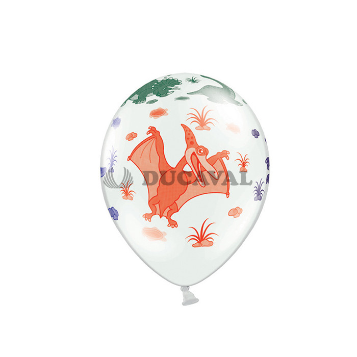 Globo látex 30cm dinosaurios  Disfraces Ducaval