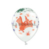 Globo látex 30cm dinosaurios  Disfraces Ducaval