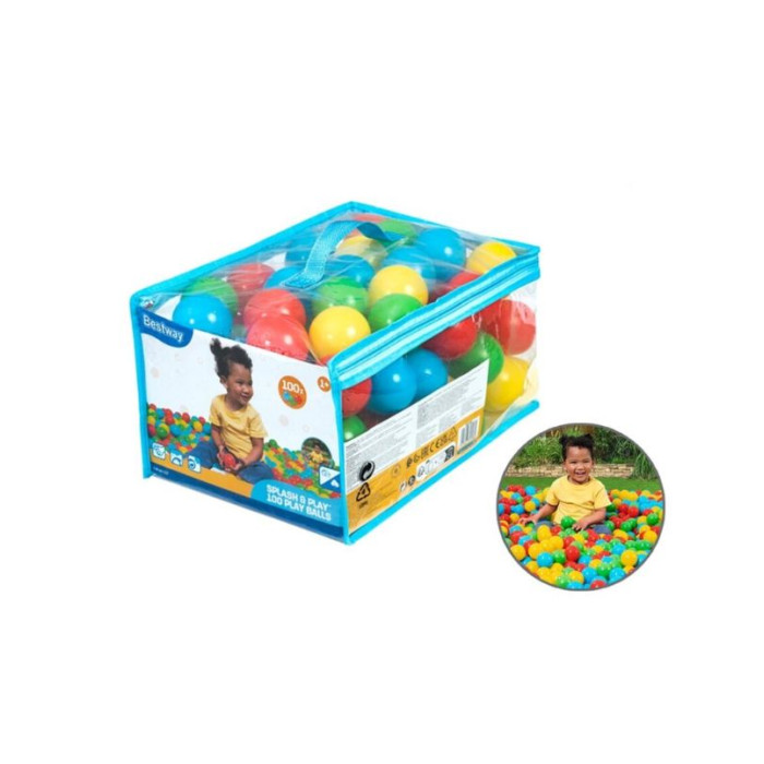 Bolsa juego 100 pelotas | Ducaval | Envías 24/48 horas 