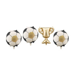 Guirnalda globos fútbol 33x33cm  | Ducaval | Envías 24/48 horas 