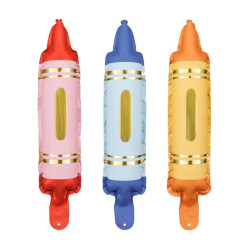 Guirnalda foil crayons 7x30cm | Ducaval | Envías 24/48 horas 