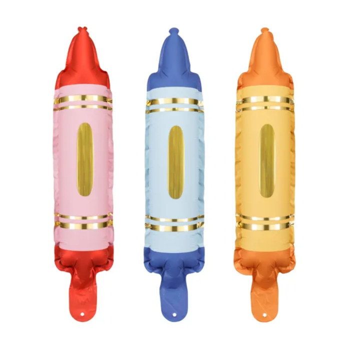 Guirnalda foil crayons 7x30cm | Ducaval | Envías 24/48 horas 