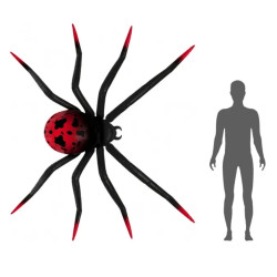 Globo foil araña pie xxl 275 x 152cm | Ducaval | Envías 24/48 horas 