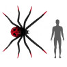 Globo foil araña pie xxl 275 x 152cm | Ducaval | Envías 24/48 horas 