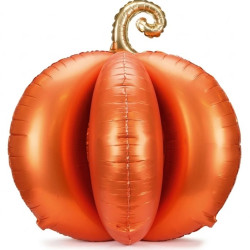 Globo foil calabaza 3D 90x90cm | Ducaval | Envías 24/48 horas 