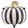 Globo foil calabaza a rayas 39 x 38 cm  | Ducaval | Envías 24/48 hora
