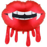 Globo foil labios con sangre 92 x 60 cm  | Ducaval | Envías 24/48 hor