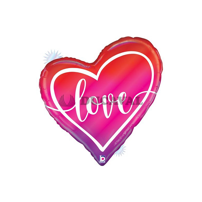 Globo foil corazón LOVE