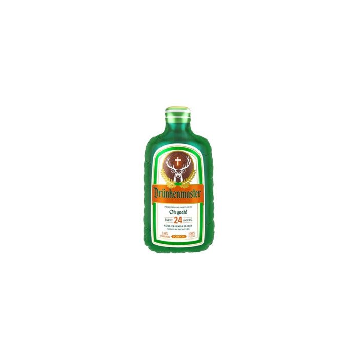 Globo foil botella drunkenmanster 45" | Ducaval | Envías 24/48 horas 