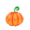 Globo foil calabaza 3d 39x39cm 1ud | Ducaval | Envías 24/48 horas 