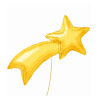 Globo estrella fugaz oro 103x48cm 1 und | Ducaval | Envías 24/48 hora