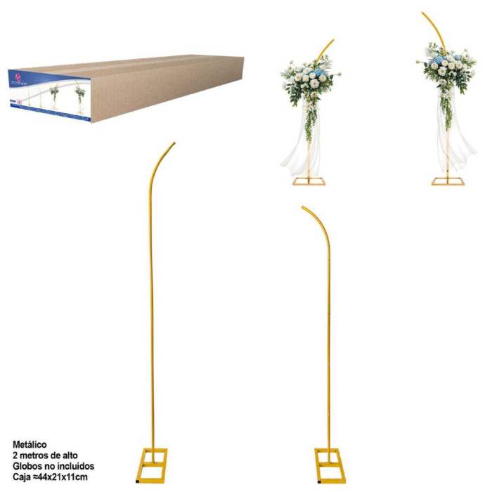 Estructura metal arco globos  | Ducaval | Envías 24/48 horas 