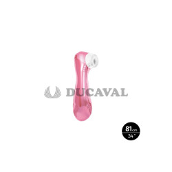 Globo poliamida satisfaction rosa metal 81cm